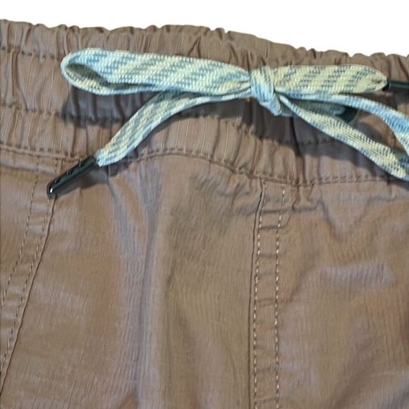 Vuori Ripstop Four Pockets Cotton Elastic Waist Raw Hem Shorts Size Small - Picture 7 of 11